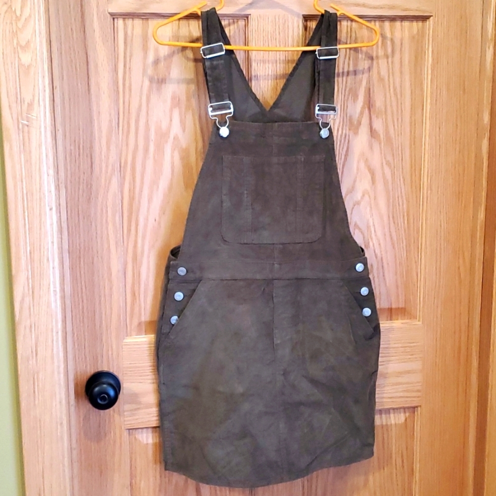 Gap corduroy overall dress